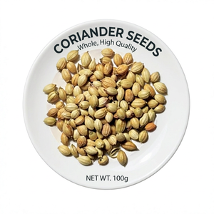 Graines de coriandre entières séchées de qualité supérieure, graines de coriandre indiennes naturelles, qualité d'exportation en vrac, épice aromatique fraîche pour l'assaisonnement des aliments - Product Image 2