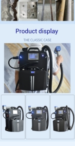 Handheld Fiber <b>Laser</b> Paint & Rust Removal <b>Cleaning</b> <b>Machine</b> for Metal - Product Image 4