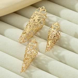 2020ขา<span class=keywords><strong>ย</strong></span>ส่งผีเสื้อเสน่ห์อุปกรณ์เสริมนิ้วกลวงโลหะเล็บแหวนแฟชั่นแหวน - Product Image 6