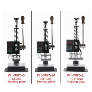 Machine de marquage à chaud 10*13cm pour cuir, PVC, PU, papier – Estampage de logos - Product Image 2