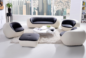Modern Fashionable Genuine Leather <strong>Sofa</strong> <strong>Set</strong> Low <strong>Price</strong> Living Room Furniture Includes Sectional Couch for Home Use - Product Image 4