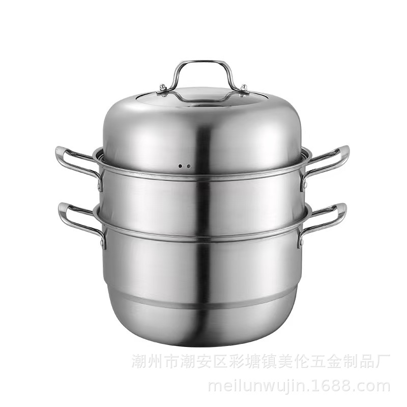 30 cm de tres capas (acero inoxidable 304, se requieren pedidos personalizados)