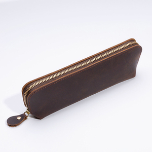 BEARKY, estuche de lápices japonés de Color sólido personalizado, estuche portátil para bolígrafos, cuaderno, diario, oficina, estudiante, papelería, bolsillos para archivos - Product Image 6