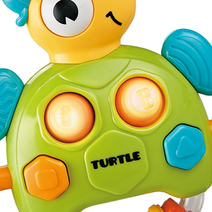 <span class=keywords><strong>Hochet</strong></span> électronique en forme de crabe mignon avec lumière et musique, jouet éducatif pour bébés et nouveau-nés - Product Image 4