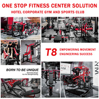 Machine de musculation à charges guidées, presse pectorale assise professionnelle, équipement de gym pour clubs de fitness et usage domestique, compatible OEM