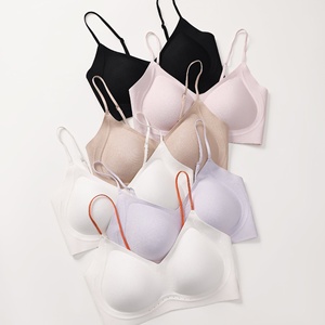 Reggiseno Seamless Donna Effetto Rinfrescante in Seta Ghiaccio Senza Ferretto 10A Antibatterico Scollo a U Profondo Senza Schienale Intimo Invisibile Tendenza 2026 - Product Image 6
