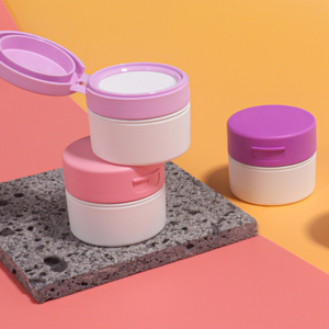 5g翻盖空紫外凝胶锅塑料便携式指甲油罐拍画凝胶美甲凝胶罐带弹性网 - Product Image 3