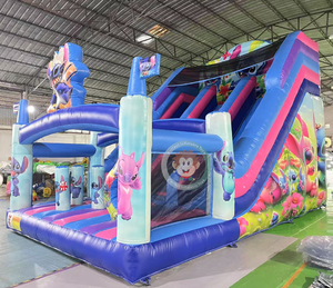 Trượt nước bơm hơi nhà bị trả lại trượt bơm hơi Stich trượt nước cao nhất - Product Image 5