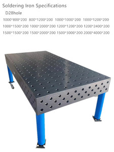 Table de soudage en aluminium 3D neuve avec grande surface de travail, 450 postes de soudage - Product Image 6