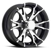 Roda Trailer Aluminium Alloy Beban Berat Grosir Ukuran 13 14 15 16 Inch PCD 5*114.3 6*139.7