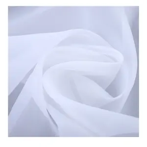Tela <span class=keywords><strong>de</strong></span> Organza Rígida <span class=keywords><strong>de</strong></span> Poliéster Blanca, Ligera, Transparente, <span class=keywords><strong>de</strong></span> Secado Rápido, para Juguetes y Tapicería Infantil, Precio Económico, Gran Venta en <span class=keywords><strong>Amazon</strong></span> - Product Image 1