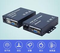 Extensor KVM VGA de 300m sobre un solo cable UTP CAT5e/6 Extensor KVM RJ45 con audio