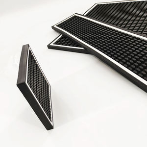Personalized Silicone PVC Beer Mat Rubber Bar <b>Runner</b> Spill Pad Pub Rail Mat Drip Tray Non Slip Service Pad <b>Table</b> Mat <b>Placemat</b> - Product Image 5