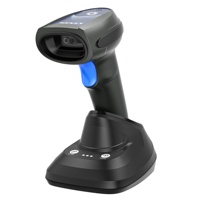 Henex Ucuz Endüstriyel 1D Süpermarket El Tipi Barkod Okuyucu 2.4G Kablolu USB Arabirimli Depo Envanter Kullanımı İçin