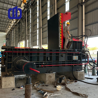 Prensa Hidráulica Automática para Metal, Compactadora de Chatarra, Briquetadora, Prensa de Empacado, Componente de Motor Central de Acero Inoxidable