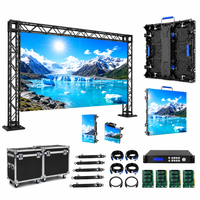 Écran LED de location P3.91 4m x 3m en aluminium moulé sous pression 500x500mm, garantie 5 ans pour toile de fond de scène de concert