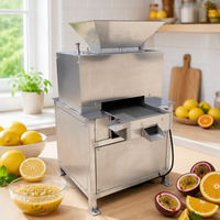 Industriële commerciële fruit- en groentesqueezer, hoogproductieve appelpersmachine, roller-sapcentrifuge voor sinaasappels en passievruchten