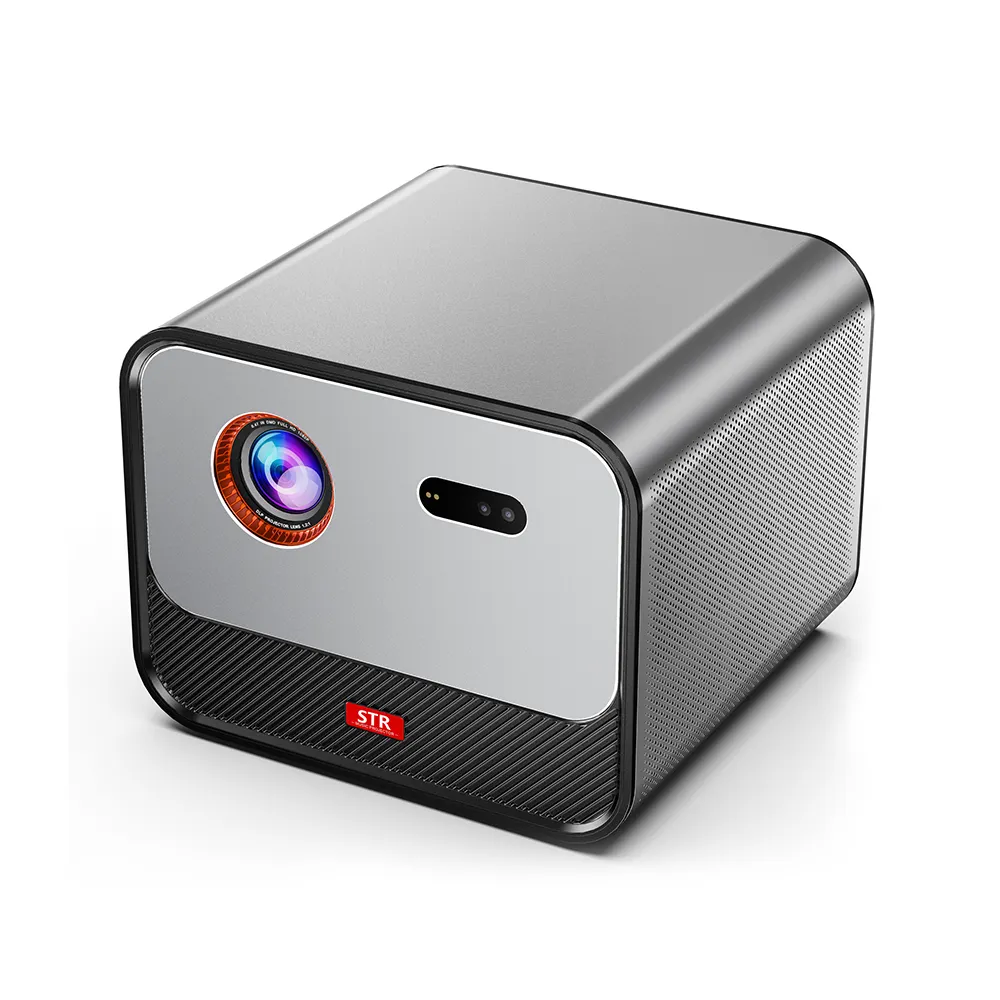 Smart Android 11.0 Home Theater Auto Focus DLP Video Beamer Native 1080P HD Hologram Mini Projector Mobile Phone