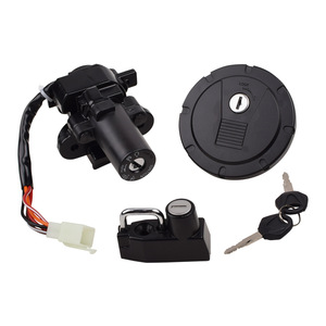Ignition Switch Lock And Fuel <b>Cap</b> <b>Key</b> Set For Kawasaki KLX250SF KLX250S Dual Sport Motorcycle Replacement Parts - Product Image 1