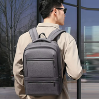 Sac à dos d'affaires urbain tendance, imperméable, en nylon, grande capacité, pour ordinateur portable, fabrication sur mesure