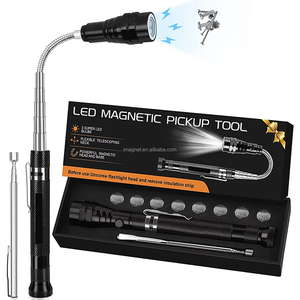 ไฟฉาย LED อเนกประสงค์ทำจากอะลูมิเนียมมีคลิปหนีบแบบแม่เหล็กปรับได้ - Product Image 3