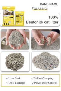 Litière pour chat en bentonite écologique à agglomération rapide en forme de boule 4kg 5L Contrôle avancé des odeurs pour l'entretien et le nettoyage des animaux de compagnie - Product Image 6
