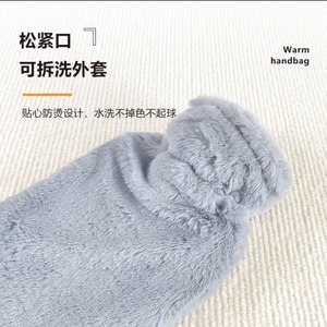 Bouillotte longue en PVC pour eau chaude, chauffe-taille rempli d'eau, anti-explosion, grand chauffe-ventre, chauffe-mains, couverture - Product Image 2