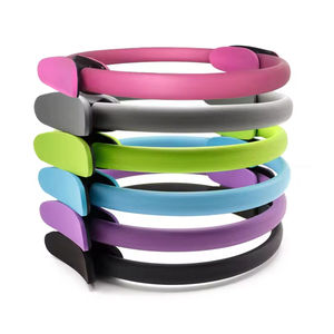 Anillo de Pilates Magic Circle con Almohadillas de Espuma de Doble Agarre, Material EVA, Equipo de Fitness para Ejercicios de Muslos Internos - Product Image 1