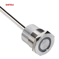 Nouveau type! Commutateur tactile sensible (CE, ROHS) 22mm IP68 1NO Commutateur tactile capacitif à verrouillage en acier inoxydable