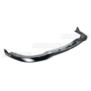 <b>Car</b> Front Bumper Lip <b>for</b> Chrysler 300 C S SRT 2016-2023 <b>Diffuser</b> Splitter Spoiler Body Kit Protector Glossy Black Carbon Fiber - Product Image 5