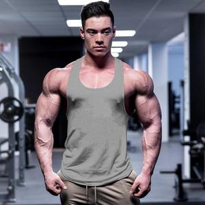 เสื้อกั๊กผู้ชายสำหรับฤดูร้อน คอกลม สีสันเข้ากัน เหมาะสำหรับวิ่งและออกกำลังกาย ผ้าสี่ทิศทางยืดหยุ่นได้ดี เสื้อกล้ามฟิตเนสสำหรับผู้ชาย - Product Image 4