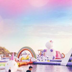Water inflatable lounge floating inflatable water amusement park <span class=keywords><strong>for</strong></span> <span class=keywords><strong>the</strong></span> adult - Product Image 5