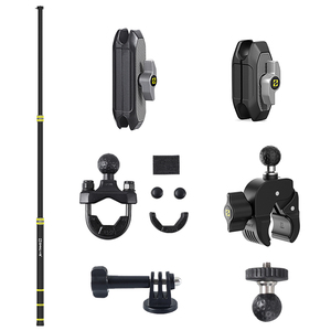 Smnu hai trong một ngoài trời retractablesel có thể điều chỉnh độ dài <span class=keywords><strong>Selfie</strong></span> <span class=keywords><strong>Stick</strong></span> chủ cho xe máy thể thao máy ảnh - Product Image 5
