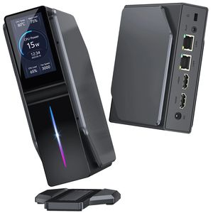 Échantillons pour évaluation S1 Mini PC RGB M.2 SSD Ordinateur Alder Lake N150 Mini-ordinateur de jeu Écran LCD Tour verticale - Product Image 1