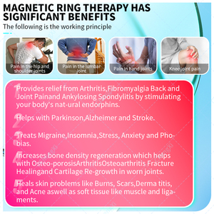 Dispositivo Magnetico per il Sollievo dal Dolore, Terapia con Campo Magnetico Dinamico per Dolori Articolari e Muscolari, Riduzione dell'Infiammazione, Attrezzatura per la Salute - Product Image 5