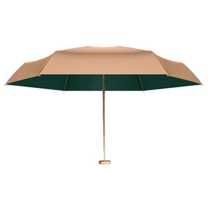 Parapluie <span class=keywords><strong>de</strong></span> voyage pliable 5 sections en polyester, moderne, coloré, imperméable et coupe-vent, <span class=keywords><strong>de</strong></span> haute qualité, prêt à l'emploi, idéal pour la publicité. - Product Image 1