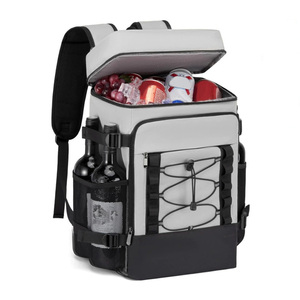 Mochila Nevera Aislada Personalizada con Logotipo, Multifuncional, 2 Compartimentos a Prueba de Fugas, Capacidad para 40 Latas, Ideal para Campamentos, Viajes y Picnics al Aire Libre - Product Image 1