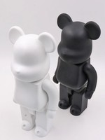 Blanc Bearbricks Daft Punks Bearbricks 28cm 70cm Figure Bearbricks 1000% 400% décoration de la maison ours noir brique Sculpture