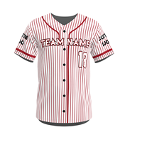 Set Jersey Baseball Berkualitas Tinggi Logo Kustom Pakaian Olahraga Grosir Harga Murah Pola Kaos Baseball Pria Buatan Vietnam