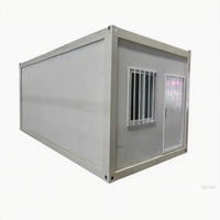 Maison conteneur pliable moderne, bâtiment modulaire isolé haute performance, maisonnette à déploiement rapide, villa professionnelle, hôtel