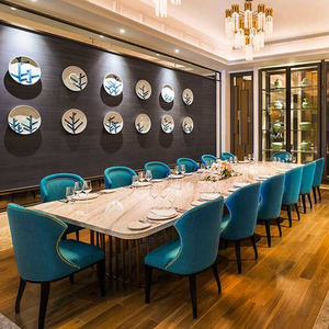 现代餐厅集咖啡店沙发和摊位餐厅家具 - Product Image 2