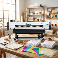 Imprimante à solvant écologique grand format haute vitesse 1800 mm I3200 2 têtes d'impression numérique à jet d'encre