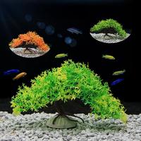 Plantes aquatiques artificielles PKY en gros de haute qualité pour aquarium, longues herbes vertes en plastique, décoration d'aquarium, fausses plantes aquatiques