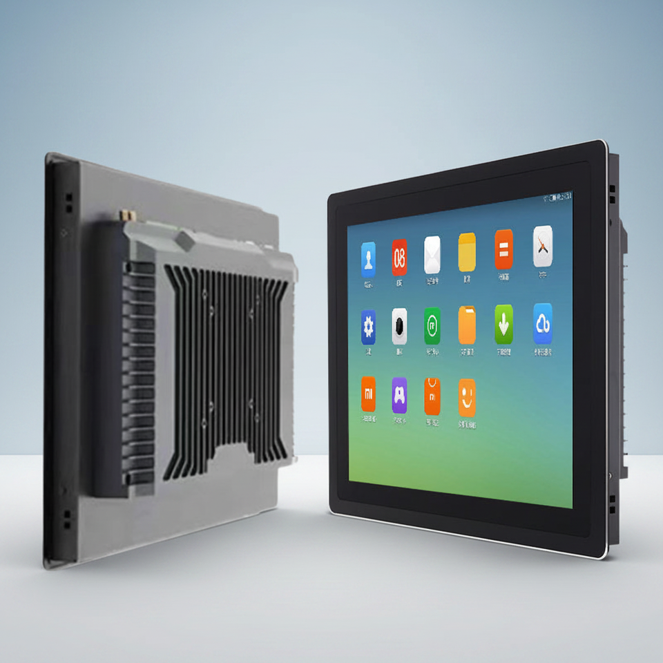10.4 23.6 Inch Industrial Touch Screen Monitor IP65 Waterproof Embedded LCD Display VGA HD DVI for Automation CNC Machine Kiosk