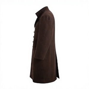 <b>Men's</b> <b>Double</b> <b>Breasted</b> Down Coats Thick Long Outerwear Windproof Winter <b>Overcoat</b> for Winter - Product Image 3