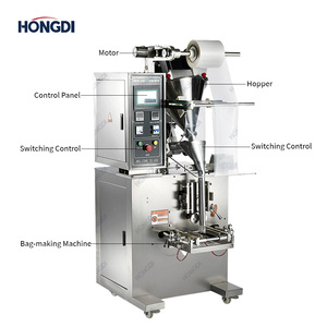 Machine d'emballage verticale électrique multifonctionnelle certifiée CE pour sacs alimentaires, équipement automatique de remplissage et de scellage - Product Image 3