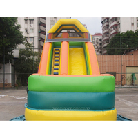 17 'glissière gonflable d'enfants de haute qualité marchande avec le bouchon avant pour l'arrière-cour de famille d'usine gonflable de la Chine