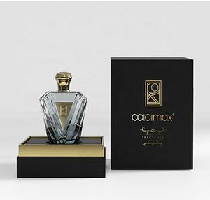 Bombola vuota di alta qualità <span class=keywords><strong>in</strong></span> vetro trasparente Oem <span class=keywords><strong>50</strong></span> <span class=keywords><strong>Ml</strong></span> 100ml bottiglia di profumo con spruzzatore pompa confezione regalo - Product Image 1