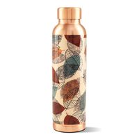 Bouteille d'eau en cuivre pur 950 ml |   Bouteilles d'eau en cuivre aux propriétés antioxydantes, renforcent l'immunité et améliorent la santé, 99 % de cuivre.