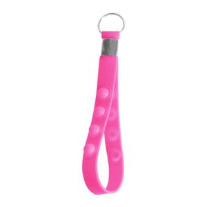 Promotional Silicone Wrist Keychain <b>Lanyard</b> Custom Logo <b>for</b> <b>Key</b> Organization - Product Image 2